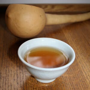 Hwangcha in a cup